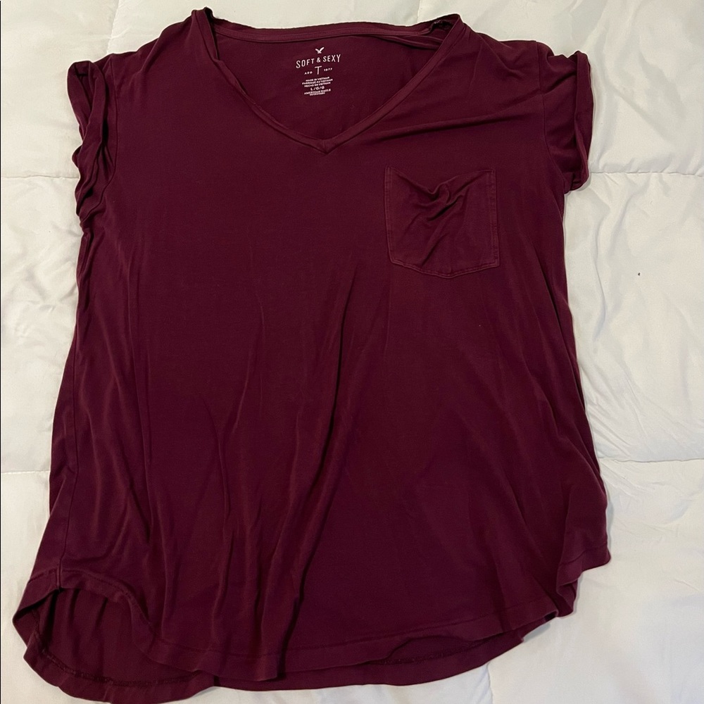 *free* American eagle soft & sexy tee
